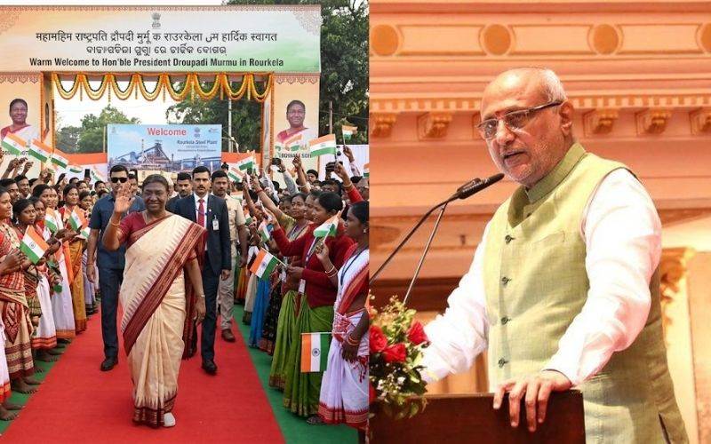 صدر جمہوریہ دروپدی مرمو کا آج رورکیلا دورہ، نائب صدر کا سیول سروسز ڈے پر خطاب